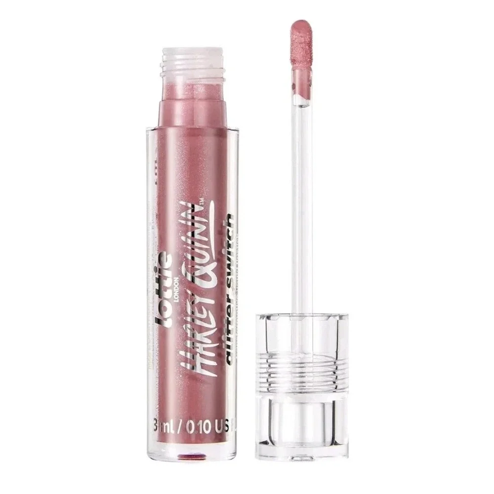 Lottie X Harley Quinn Transforming Lipstick Matte‎ To Glitter #LHQ024 Wanted 107
